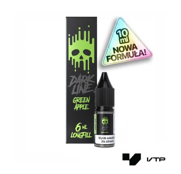 **Longfill DARK LINE - GREEN APPLE 6ml