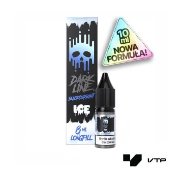 *Longfill DARK LINE ICE - BLACK CURRANT 8/10ML(NR)