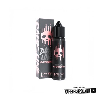 *Longfill DARK LINE - MILK STRAWBERRY 6ml