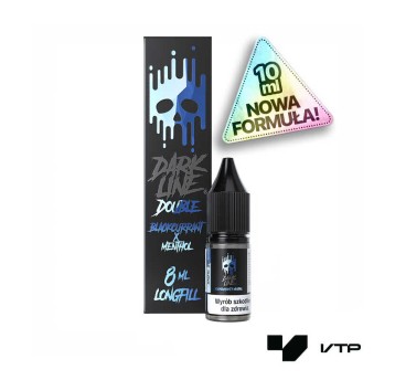 **Longfill DOUBLE DARK LINE - BLACK CURRANT MENTHO