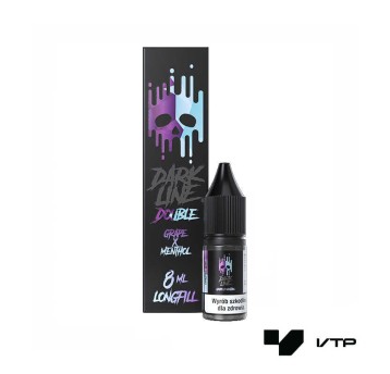 **Longfill DOUBLE DARK LINE - GRAPE MENTHOL 8ML