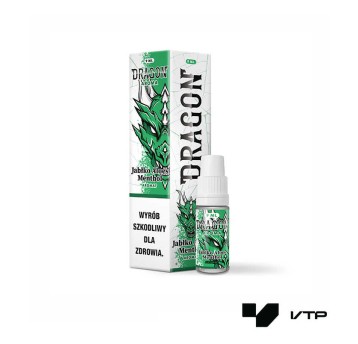 **Longfill Dragon Fresh - Jabłko Aloes Menthol 9ML