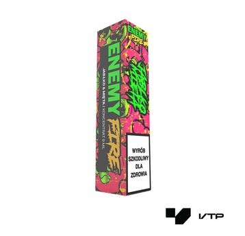 **Longfill Enemy Fire - Jabłko Mięta 9/10 ml