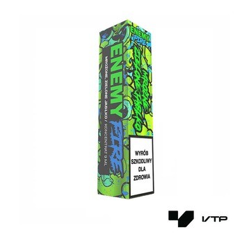 **Longfill Enemy Fire - Mroż Ziel Jabł 9/10 ml