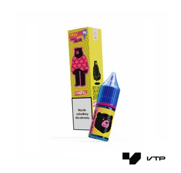 **Longfill Go Bears Frux - Kwaśna Malina 9ml