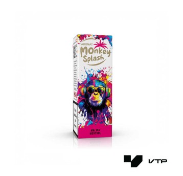 **Longfill MONKEY SPLASH - MALINA MENTHOL
