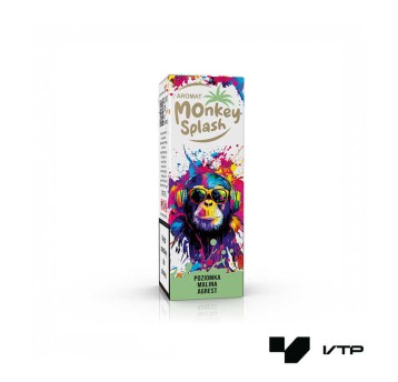 **Longfill MONKEY SPLASH - POZIOMKA MALINA AGREST