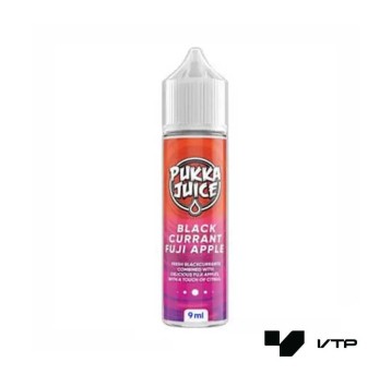 *Longfill PUKKA JUICE - BLACKCURRANT FUJI APPLE 9m