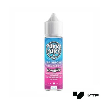 *Longfill PUKKA JUICE - RAINBOW BLAZE 9ml