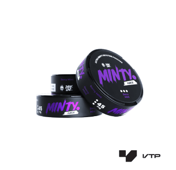 *Woreczki Nik. Dark Line MINTY - Berry Mint 45MG