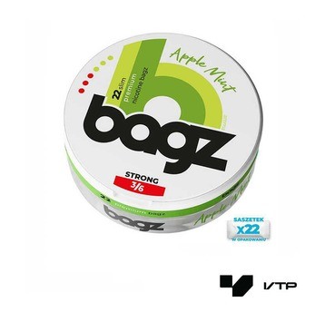 **Woreczki nikotynowe BAGZ STRONG - Apple Mint 20mg/g
