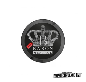 *Woreczki nikotynowe - BARON Menthol 77mg