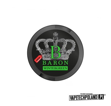 *Woreczki nikotynowe - BARON Wintergreen 77mg