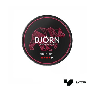 **Woreczki nikotynowe BJORN - Pink Punch 18mg/g