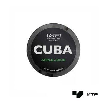 **Woreczki nikotynowe CUBA Black - Apple Juice 20m