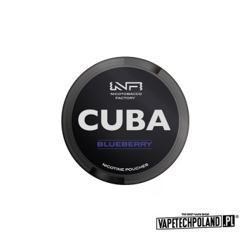 *Woreczki nikotynowe - CUBA Black Blueberry 66mg