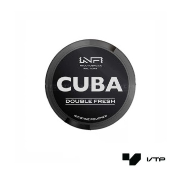 **Woreczki nikotynowe CUBA Black - Double Fresh 20