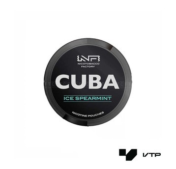 **Woreczki nikotynowe CUBA Black - Ice Spearmint 2
