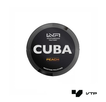 **Woreczki nikotynowe CUBA Black - Peach 20mg/g