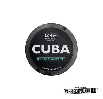 *Woreczki nikotynowe - CUBA Black Spearmint 66mg