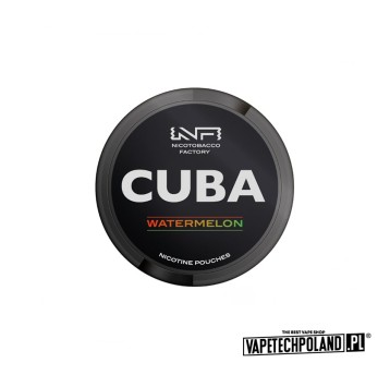 *Woreczki nikotynowe - CUBA Black Watermelon 66mg