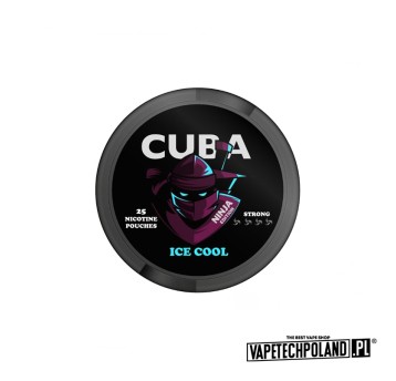 *Woreczki nikotynowe - CUBA Ninja Ice Cool 30mg