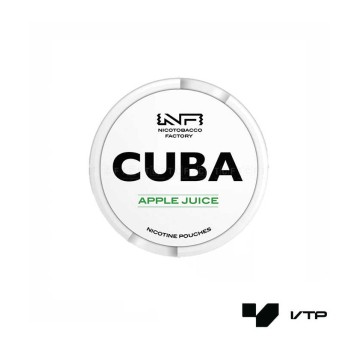 **Woreczki nikotynowe CUBA White - Apple Juice 16m