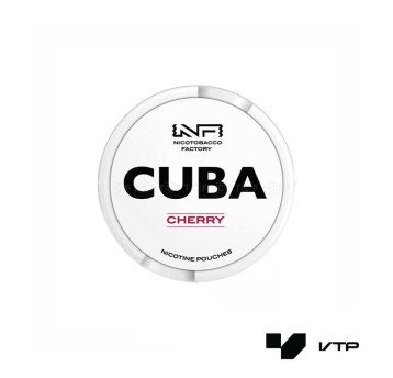 **Woreczki nikotynowe CUBA White - Cherry 16mg/g