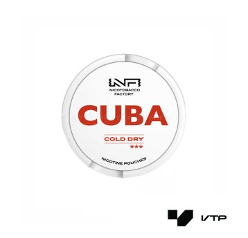 **Woreczki nikotynowe CUBA White - Cold Dry 16mg/g