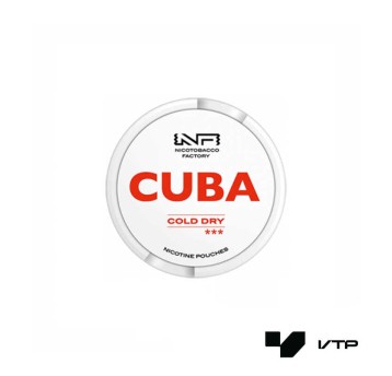 *Woreczki nikotynowe - CUBA White Cold Dry 25mg
