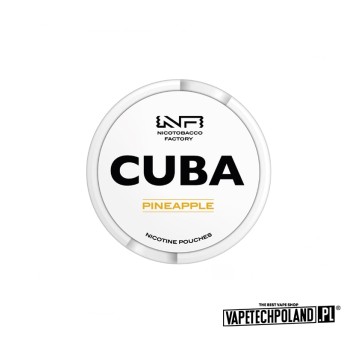 *Woreczki nikotynowe - CUBA White Pineapple 25mg