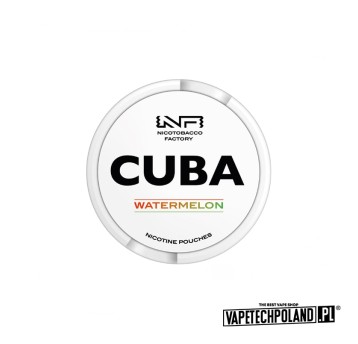 *Woreczki nikotynowe - CUBA White Watermelon 25mg