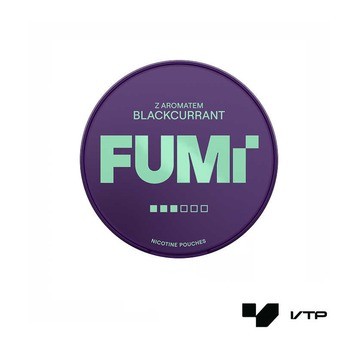 **Woreczki nikotynowe FUMI - BLACKCURRANT STRONG 8MG