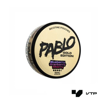 **Woreczki nikotynowe - PABLO GOLD Blue Cran Cherr