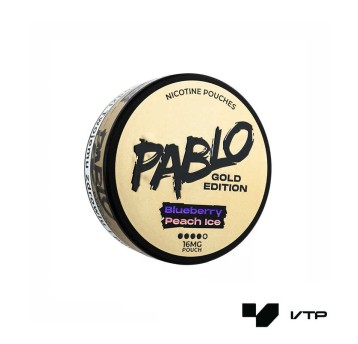 **Woreczki nikotynowe - PABLO GOLD Blueb Peach Ice