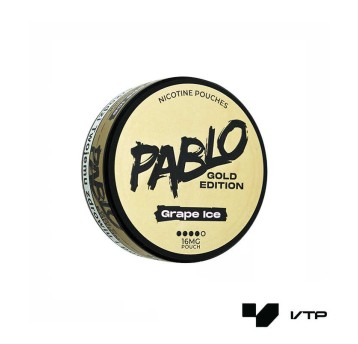 **Woreczki nikotynowe - PABLO GOLD Grape Ice 16MG