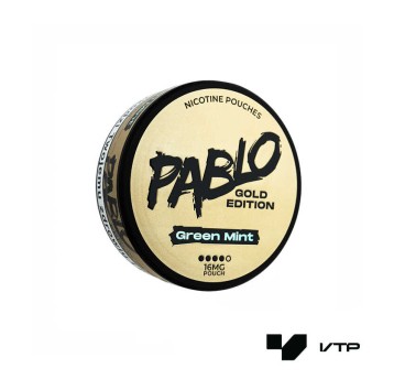 **Woreczki nikotynowe - PABLO GOLD Green Mint