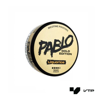 **Woreczki nikotynowe - PABLO GOLD Liquorice