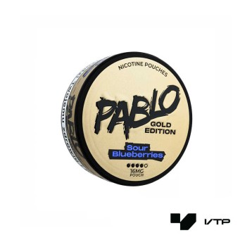 **Woreczki nikotynowe - PABLO GOLD Sour Blueberry