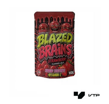 *Żelki BLAZED BRAINS - Strawberry